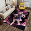 Anime Girl Playing Bass Guitar suitable as a non-slip mat for the living room or bedroom sofa