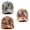 Flag National Uk Character Baseball Cap Printed Letter  Casual Hat  Simple