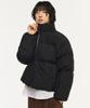 Signature Two-Way Crop Padded Jacket [Black]