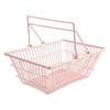 Rack Storage Basket Pink Desktop Finishing Cosmetics Jewelry Container