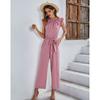 Casual Jumpsuit Top One Pieces Women Elegant Long Jumpsuits Bodysuit Female Clothing