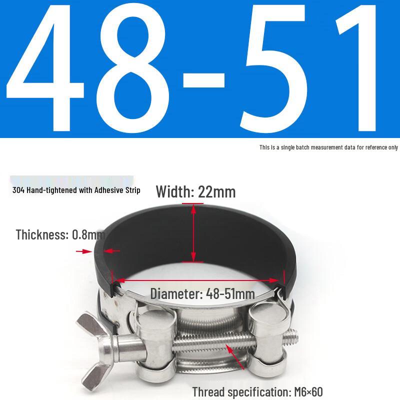 Huishida Stainless Steel European Strong Hose Clamp