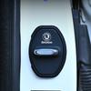 YSAG7 Silicone Car Door Lock Covers Sticker Anti-Collision Pad for Skoda Karoq Octavia Superb 3 Fabia Kamiq Kodiaq Citigo Yeti Rapid