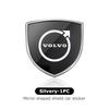 Alloy Mirror Shield Car Sticker Universal Self Adhesive Auto Decal For Volvo XC60 XC90 S60 S80 V60 C70 S40 C30 V90 V60 C40 XC40 JL9