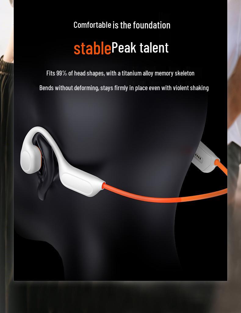 X9 Bone Conduction Bluetooth Headphones: Long Battery, Wireless, for Music, Calls, Sports, Running, Swimming.