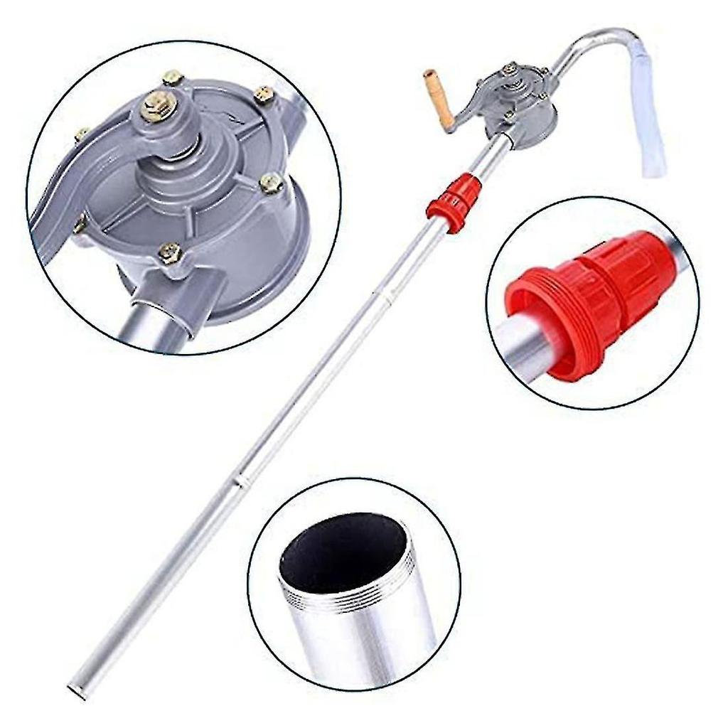 Oil Barrel Pump, For Petrol Fuel Garage Hand Drum Barrel Pump Tool