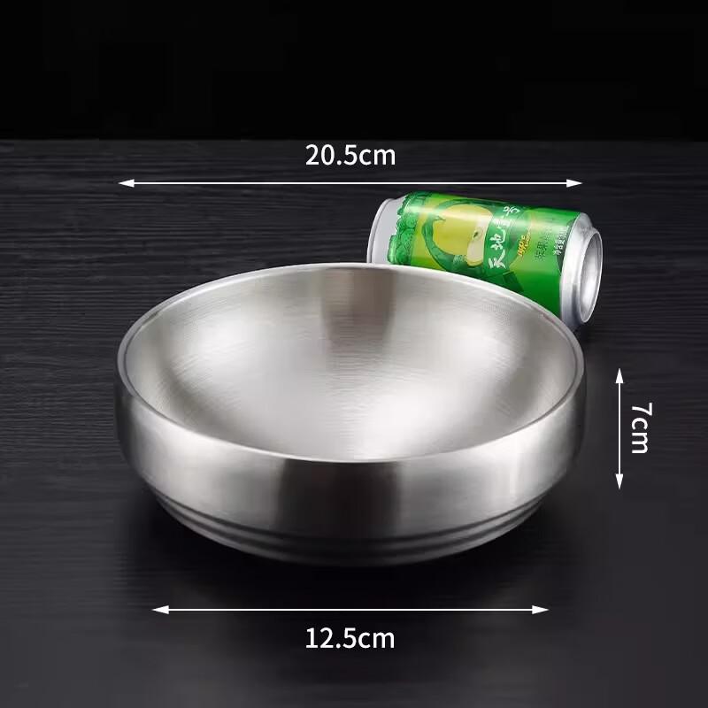 Korean Style Gold Stainless Steel Noodle Bowl Set