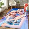 Custom 1Pc Elsa'S Frozen Fantasy Rug Office Carpet Indoor Outdoor Entrance Doormat Nonslip Soft And Comfortable Living Room D91664