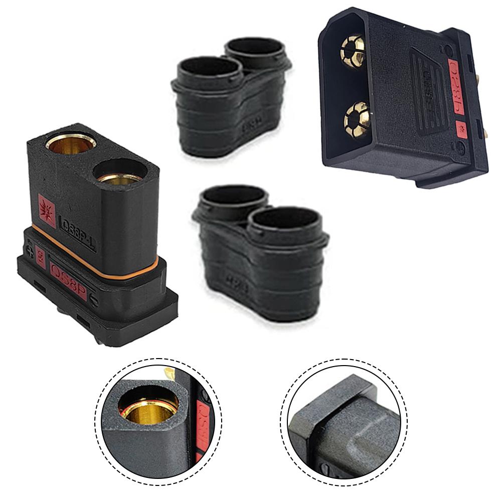For Battery Modification Connector QS8P L 500V 110A Aircraft Model Connector with Dust Cover for Energy Systems