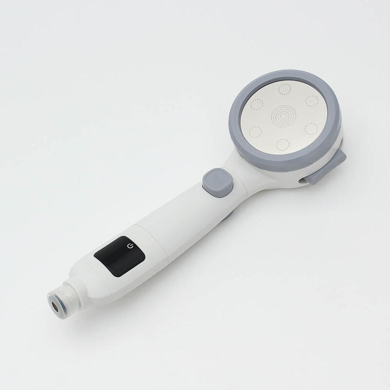 Temperature Display Filter Shower Water Pressure On/off Shower Head