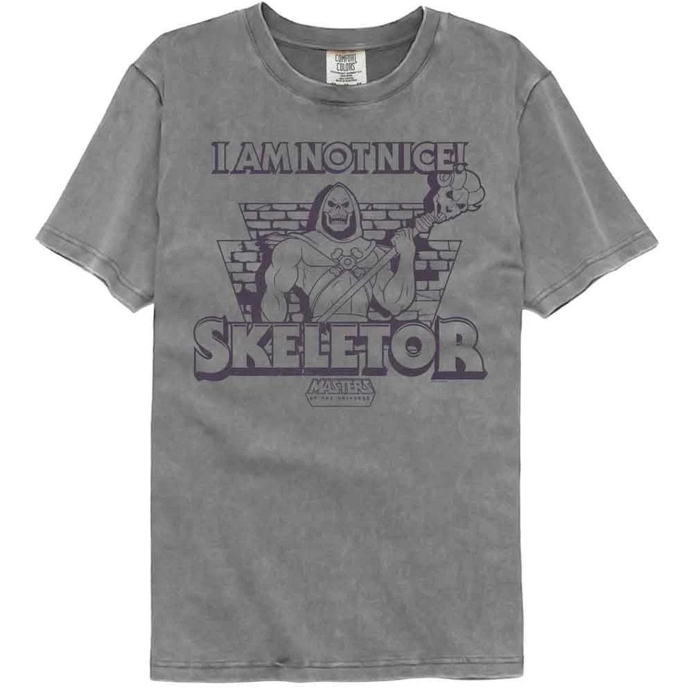 Masters Of The Universe - Not Nice Skeletor - American Classics - Gray Solid Adu 140