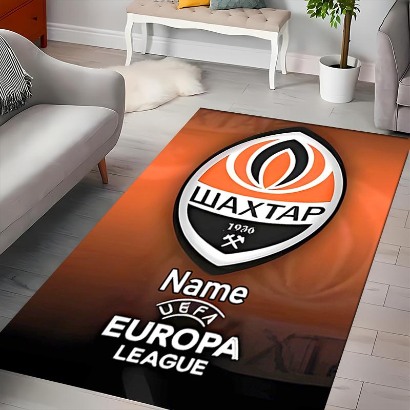 Custom Personalization FC Shakhtar Donetsk Area Rug - Perfect For Kitchen, Bathroom,Laundry Room Decor Large Size Available,Gift All Seasons