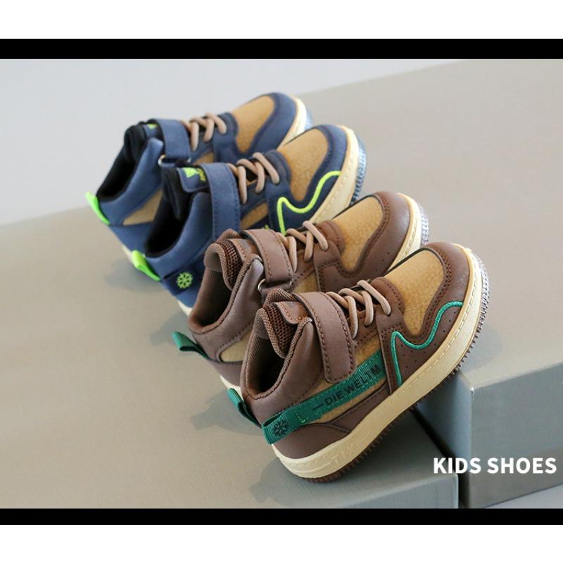 Kids High Top Soft Soled Casual Sneakers Unisex Children Sports Running Shoes