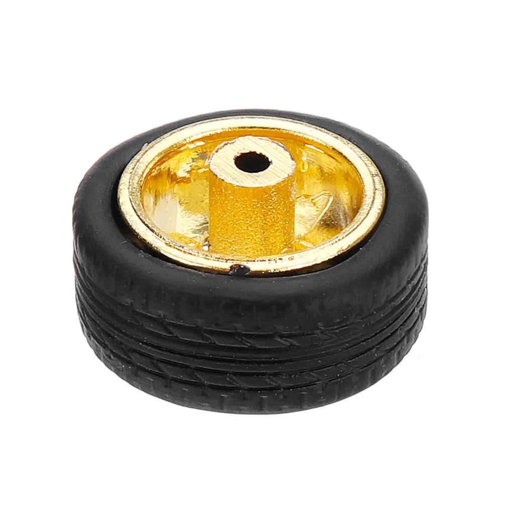 Pack of 4 1:64 Scale Modified Wheel Tire for Tomica Hotwheels Upgrade Parts