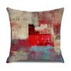 Nordic Linen Cushion Abstract Bedside Backrest Pillow Cover Household Products Cushion Cover Cushion Cover