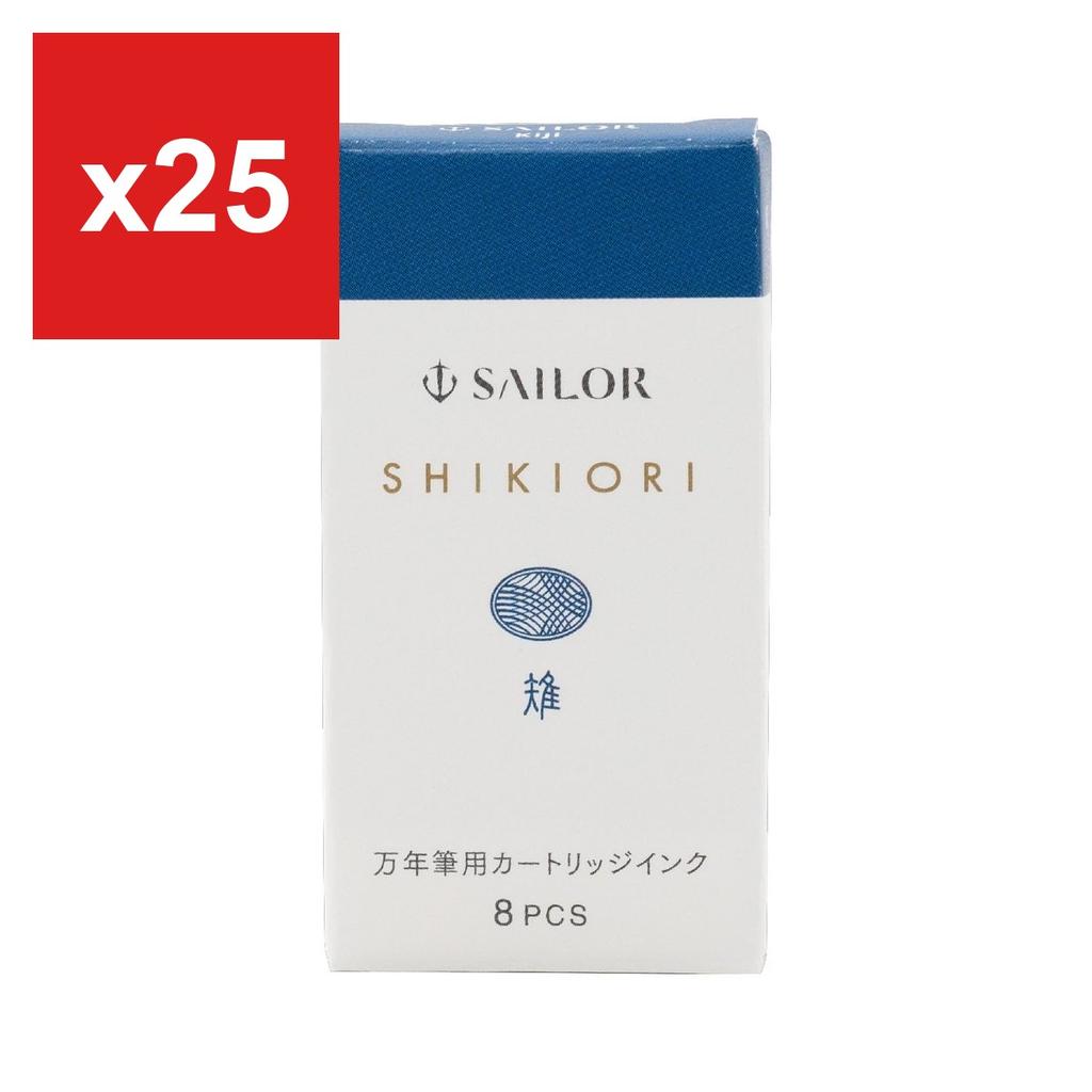 Sailor Fountain Pen Ink Cartridges, Shikiori Noyama no Uta Kiji, Dye-Based, 20ml, 13-0400-240