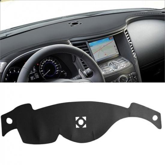 Leather Car Dashboard Cover Non-Slip Dash Mat For Infiniti FX35 FX45 FX50 09-13