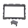 2Din Radio Stereo Fascia Frame Trim Replacement for SSANG YONG Rodius/Turismo/Stavic 2013+ Dash Stereo Bezel