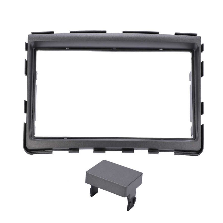 2Din Radio Stereo Fascia Frame Trim Replacement for SSANG YONG Rodius/Turismo/Stavic 2013+ Dash Stereo Bezel