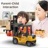 Remote Control Alloy Fork Lift Truck Crane Toy Lift Spray Simulated Sound Design