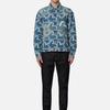 Evisu Full Print Seagull Denim Jacket Men Jackets Denim-Blue 2EAHTM2DJ722LFCT