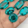 25 To 35 Carat Average Size Natural London BT Shade Glass Stone, Healing Loose Stone Lot, Natural Stone.