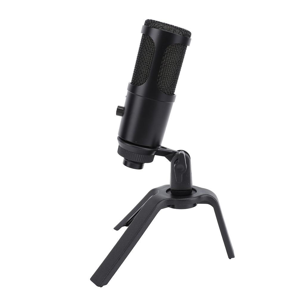 Gaming Microphone USB PC Mic for Podcasts Videos Streaming Condenser Mic with Quick Mute Shock