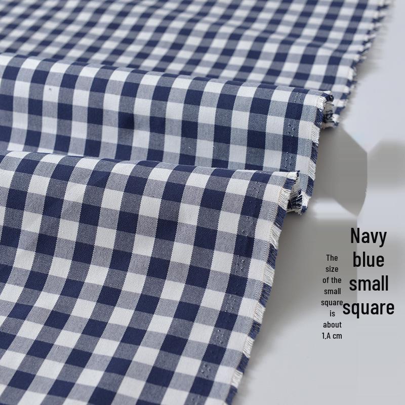 Thickened Polyester-Cotton Plaid Striped Sofa and Curtain Fabric
