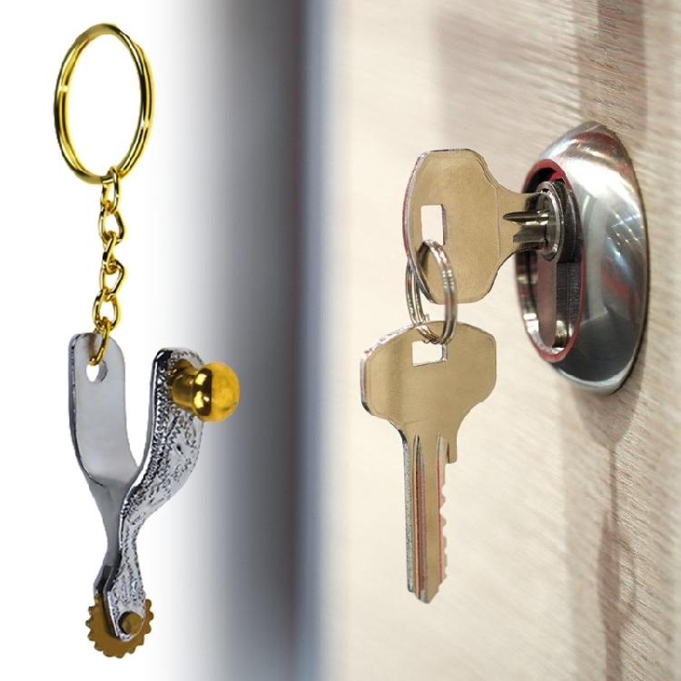 Spurses Inspired Metal Keychain Portable Structure Secure Fastener for Keys Backpacks and Vehicle Charm