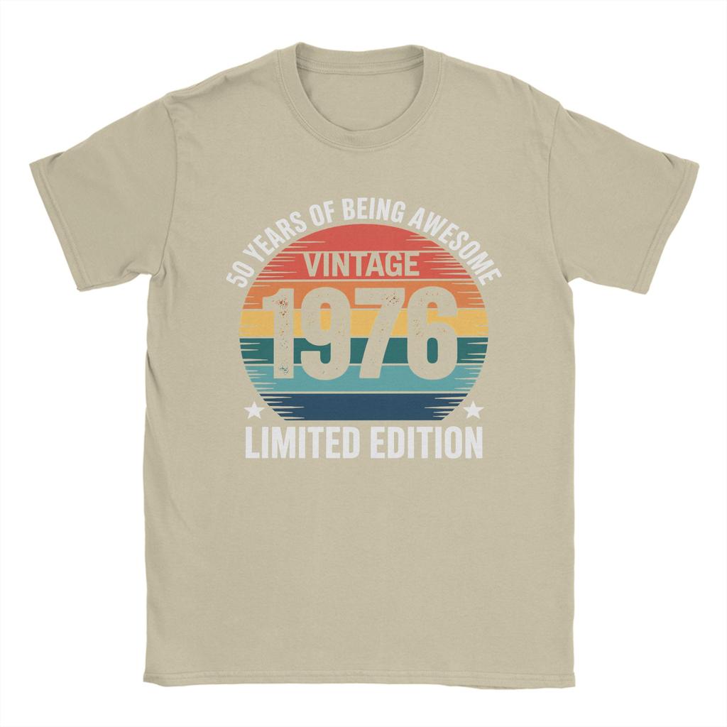 Born In  Vintage Age  Years Old Funny Th Birthday TShirt Summer YK Retro T Shirts Cotton Fashion Tshirt For Unisexs Tees