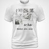 Baumwoll-T-Shirt Take On Me A-Ha Furuholmen Morten Harket Waaktaar-Savoy Unisex T-Shirt