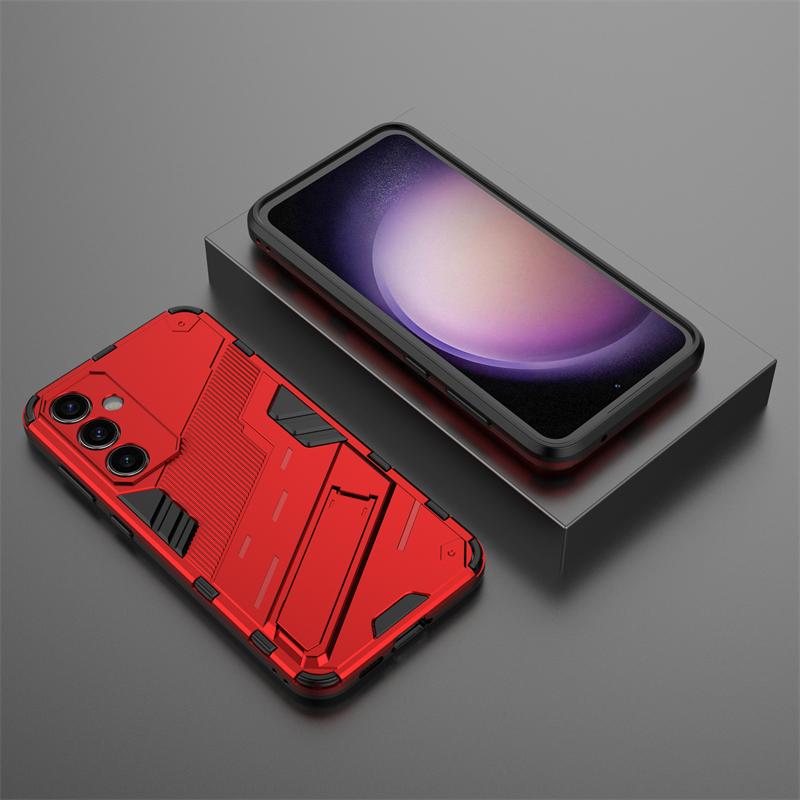 For Samsung Galaxy S23 FE Case For Samsung S23 FE Cover Coque Punk Armor Shockproof KickStand Phone Bumper Samsung S23 FE
