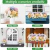 1/3PCS Artificial Flowers Wedding Home Room Decoration Bridal Bouquet Garden Fake Silk Roses Hydrangeas Vase Diy Gift Party Yard