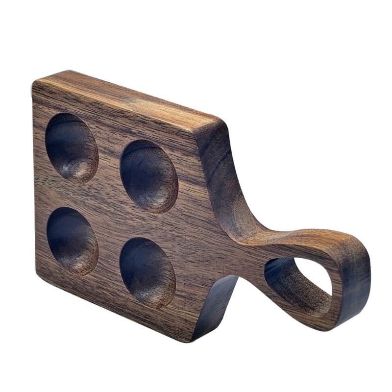 Wooden Eggs Storage Tray with Handle For Refrigerator Countertops Kitchen Organizers Multipurpose Container Eggs Carriers