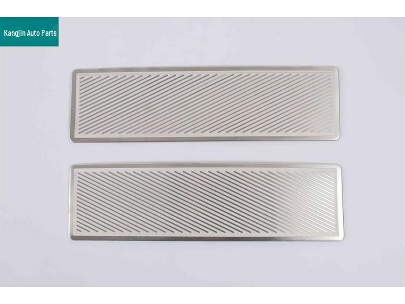 Chery 25 ICAR V23 Silver Stainless Steel Front Triangle Speaker Cover