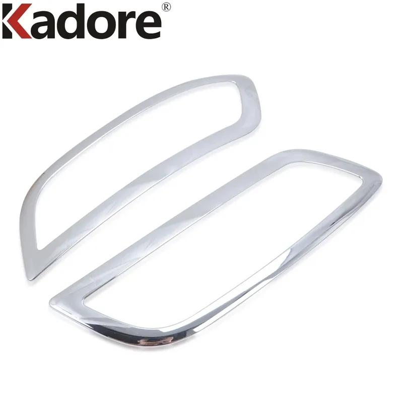 For Hyundai Venue      2024 Chrome Car Front Fog Light Lamp Cover Trim Head Foglight Bezel Trims Accessories