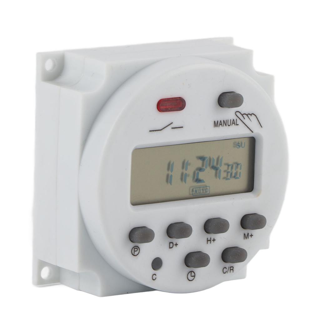 Microcomputer LCD Digital Programmable Electronic Relay   Timer (24 C/ )