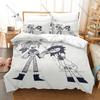 Fundamental Paper Education Theme Bed Set 3 Piece Quilt Cover Set for Fans Comfortable Bedclothes Home Textile All Sizes