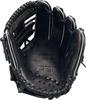 ZETT Youth Baseball Soft Black BJGB74510F Glove, Steer, All-Around, Left-Handed Throw, (1900), Size SS,
