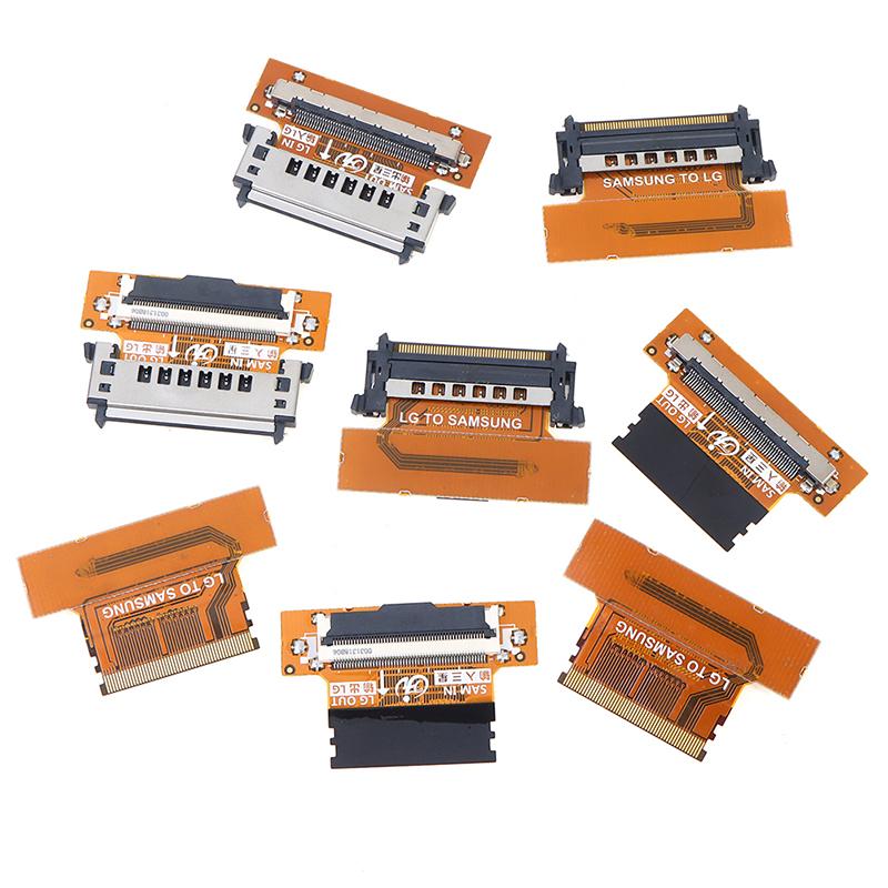 1Pcs Fhd Lvds Lvds 51Pin Sam Turn Cable Connector Cable Adapter Board