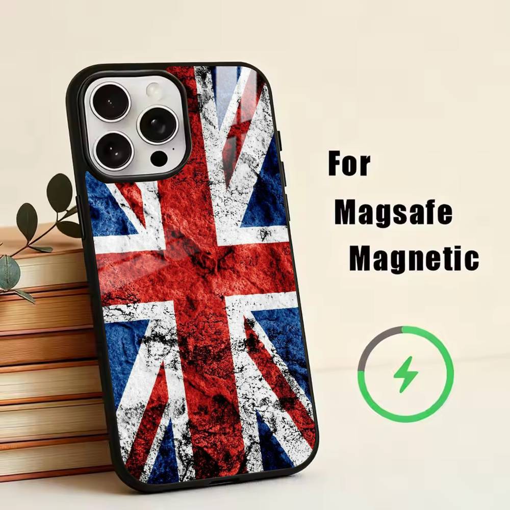 

The American flag Phone Case For iPhone17,16,15,14,13,12,11 Plus,Pro Magnetic For Magsafe Wireless Charging iPhone14PROMAX