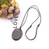 Natural Agate Sheet Rough Stone Pendant Irregular Agate Rough Stone Necklace Pendant Colored Natural Stone Sweater Chain
