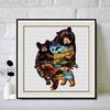 New Arrival 5D DIY Full Circle Diamond Painting "Bear" Embroidery Cross Stitch Home Decor Gift