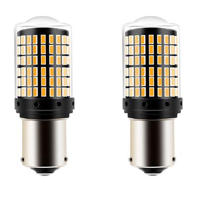 YOBIS S25 Single LED Turn Signal, Amber, Orange, Yellow, Pin Angle, 180°, 1156, BA15S,