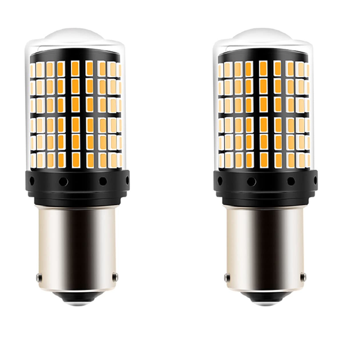 

YOBIS S25 Односветодиодный указатель поворота, Янтарный, Оранжевый, Желтый, Угол штифта, 180°, 1156, BA15S, 1156 BA15S P21W Pin оранжевый