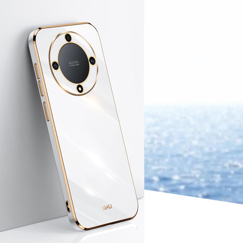 

Чехол для Honor Magic5 Lite Чехол для телефона Honor X9a RMO-NX3 RMO-NX1 Задняя крышка Magic 5 Lite Роскошный квадратный держатель с кольцом-подставкой Honor Magic5 Lite