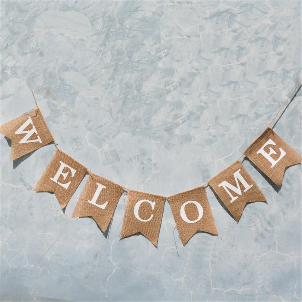 13pcs  Set Fashionable Cloth Forked Tail Shaped Banner for Party Decoration