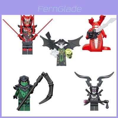Xl0001-0005 Uyumlu Phantom Serisi Ninja Yapı Taşı Oyuncak Kendin Yap ABS Plastik Küçük Parçacık İhracat