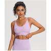 Womens Sports Bra With Front Closure Supportive Compression Workout Top Yoga Running Gym