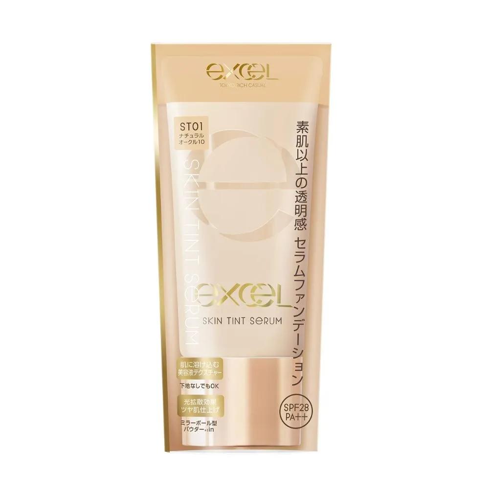 

Excel Skin Tint Serum Foundation 35g ST01 Natural Ochre 10 2-Piece Set 2-piece set